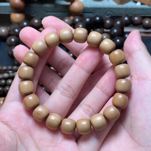 檀香木手串/手链老山檀11*10顺纹