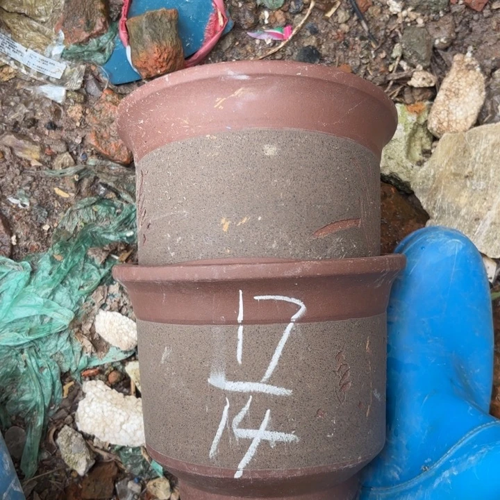 紫砂花盆紫砂的颜色