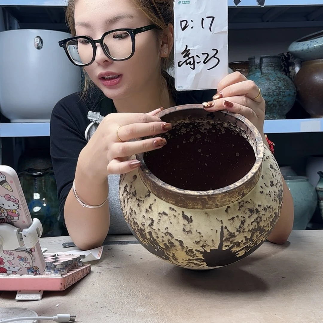 17@23 紫砂花盆尺寸