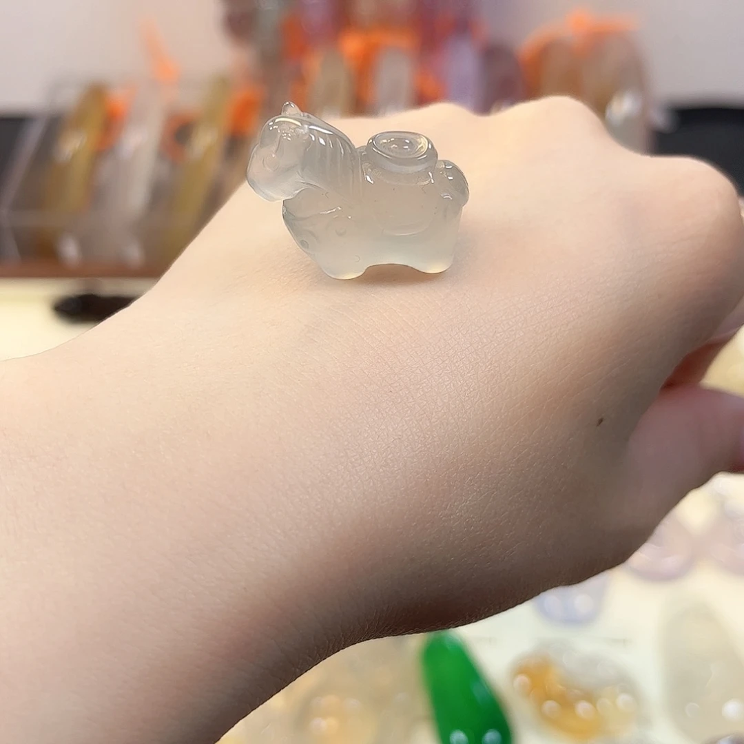 玛瑙/玉髓银S925镶嵌颈饰