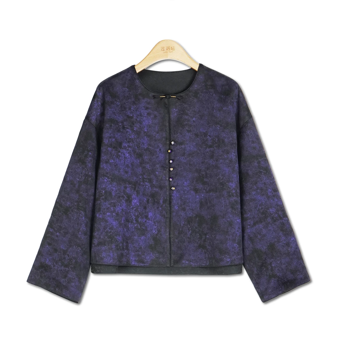 紫宸星河·双面穿外套 新中式国风女装1c1207993