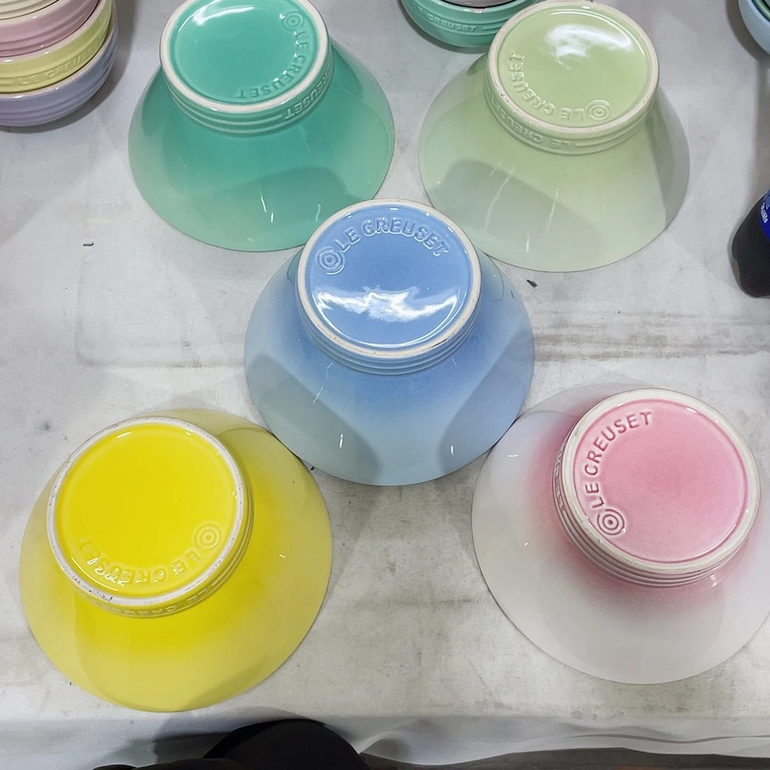 瓷微瑕陶瓷餐具家用 两个精品