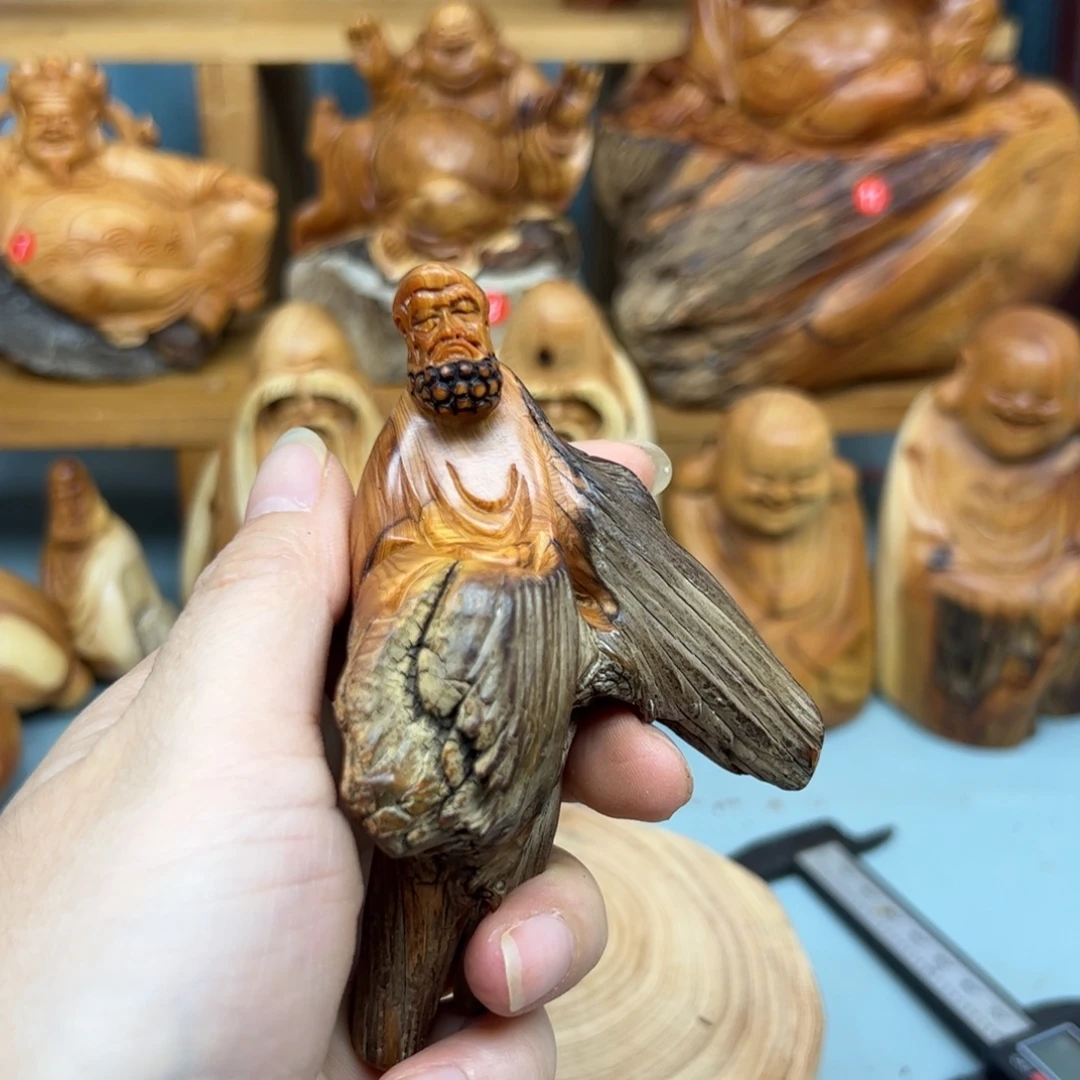 影***e柏木崖柏木摆件手把件