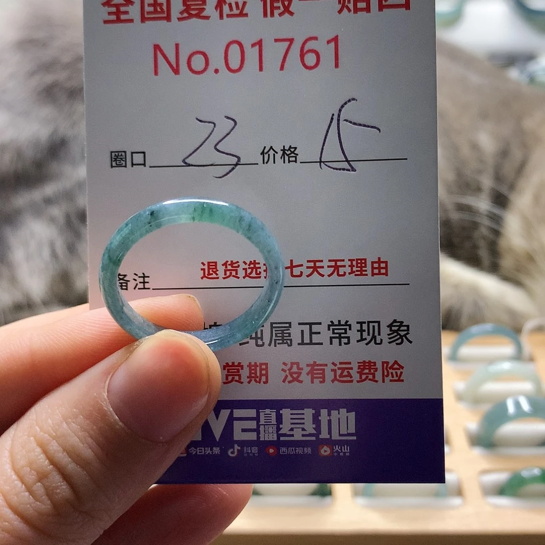 翡翠戒指未镶嵌天然翡翠戒指
