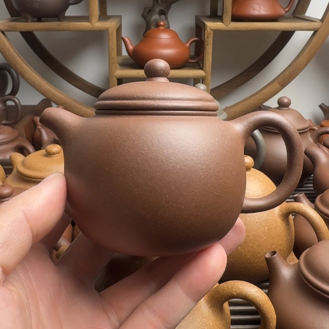 茶壶紫砂匏尊200cc台西嫩底槽清