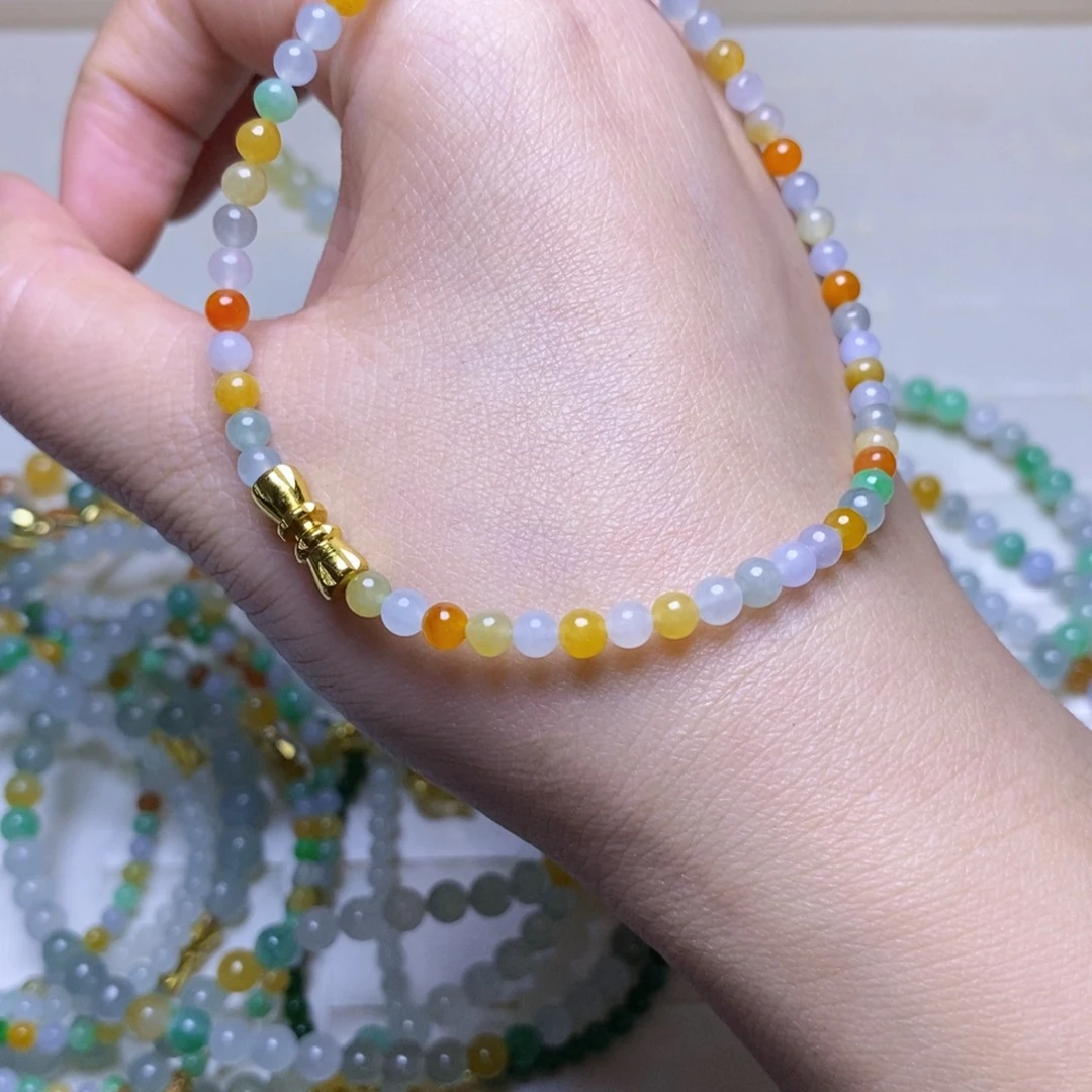 定制翡翠未镶嵌缅甸天然翡翠A货