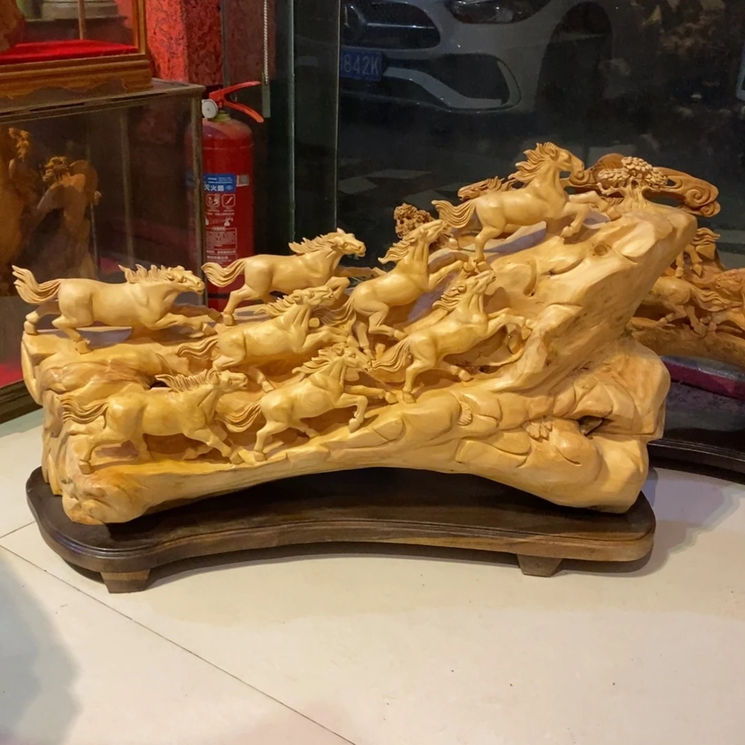 李***柏木（崖柏）崖柏木雕刻