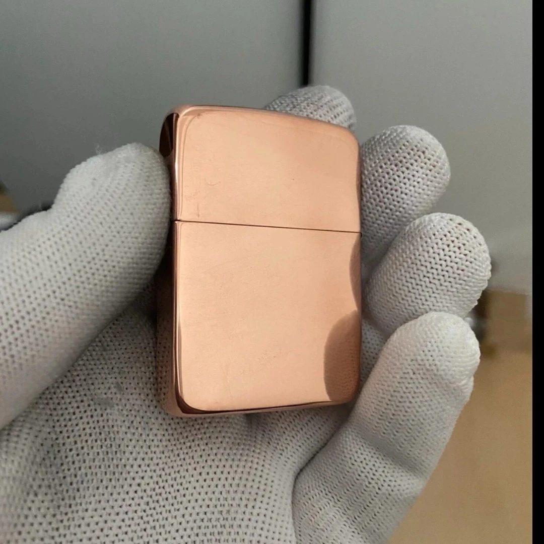 1941紫铜光板zp煤油打火机