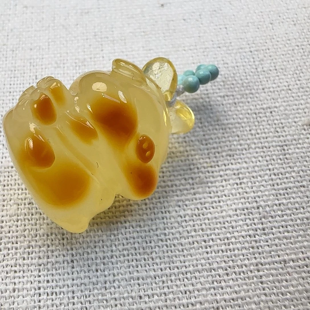 琥珀未镶嵌珠宝奇石