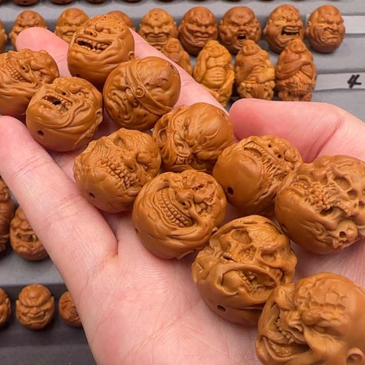 道***祺吊坠橄榄核混搭恶僧福利11颗