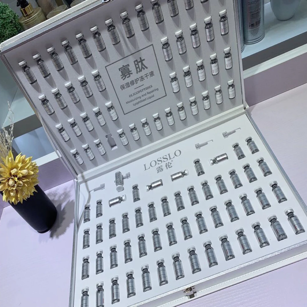 寡肽修护补水保湿冻干粉精华套盒