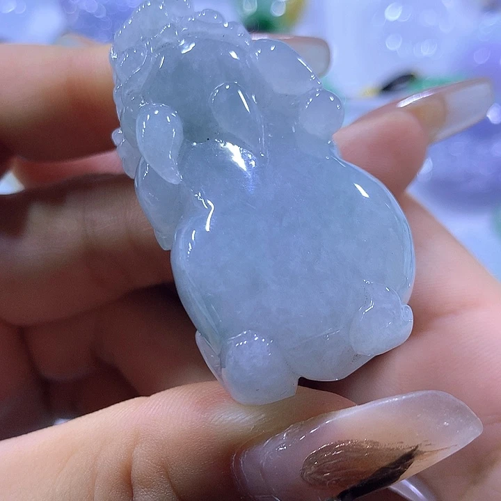 颈饰未镶嵌翡翠天然翡翠A货吊坠