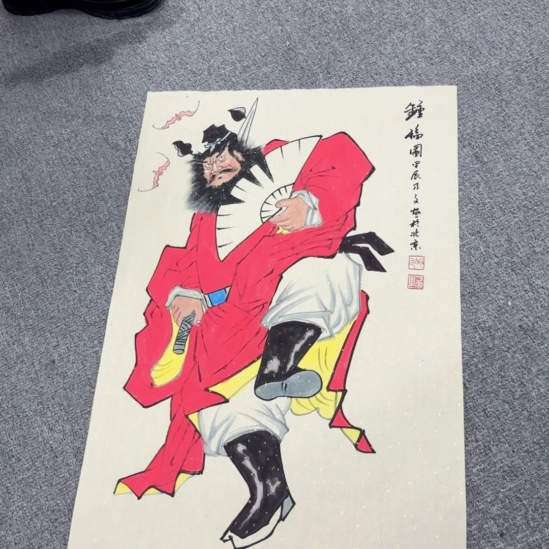 国画国画作品多次
