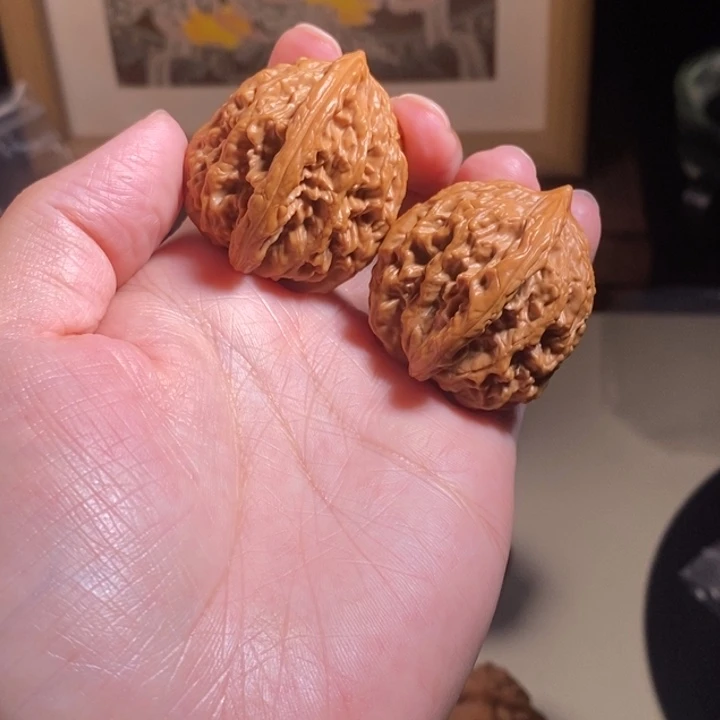 吊坠文玩核桃虎头