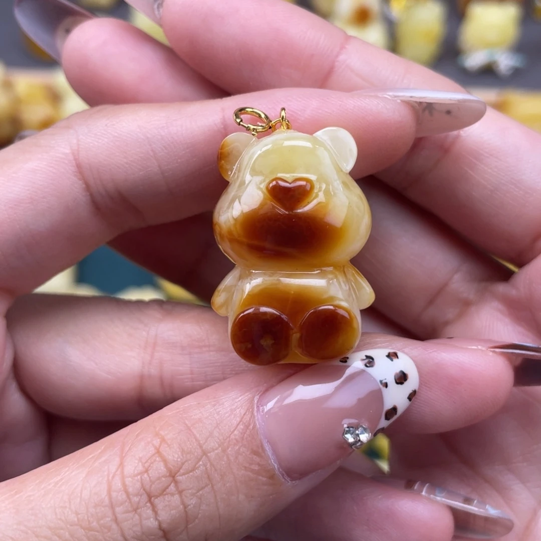 裸石琥珀未镶嵌蜜蜡