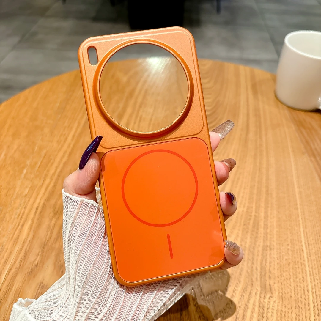 适用于vivox300pro手机壳磨砂磁吸大孔网红男女款简约ins数码配件