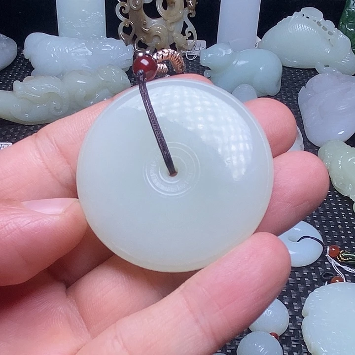 吊坠(不含链)未镶嵌和田玉