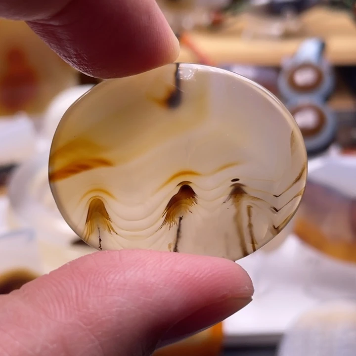 玛瑙/玉髓未镶嵌吊坠(不含链)