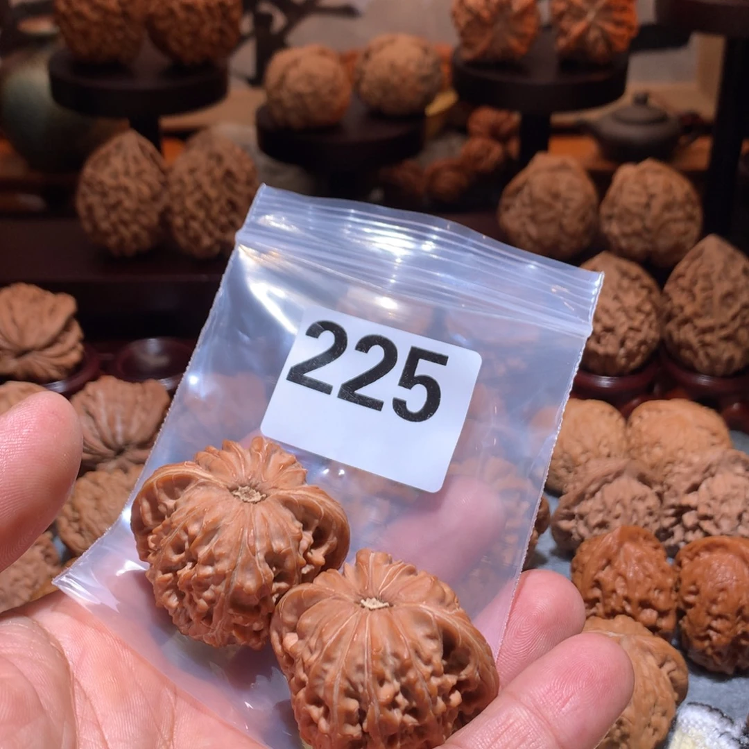 库***分把件桃核磨盘225号