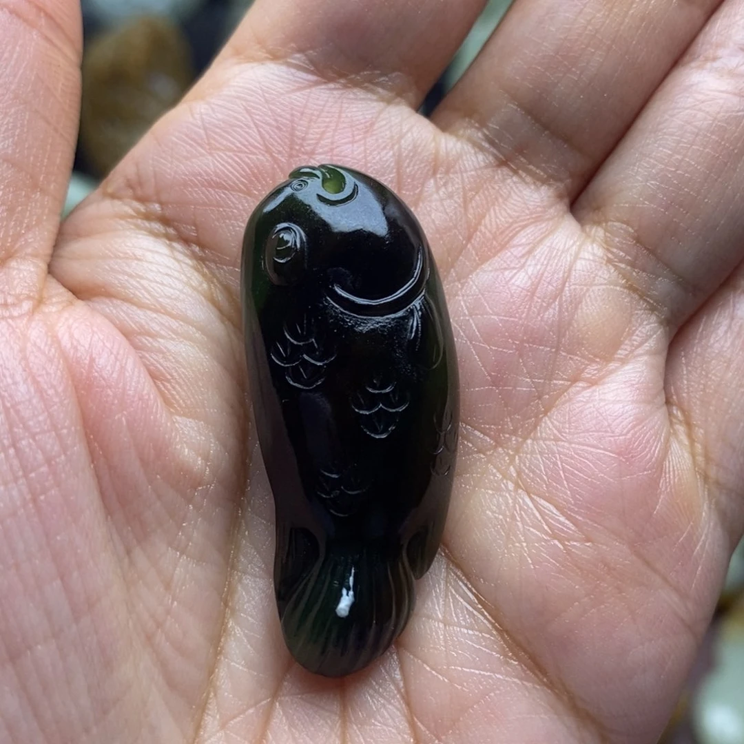 吊坠(不含链)未镶嵌和田玉（糖玉）