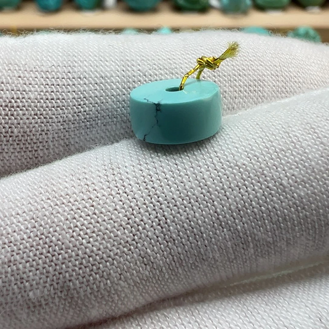 绿松石未镶嵌配饰9.2*4.3