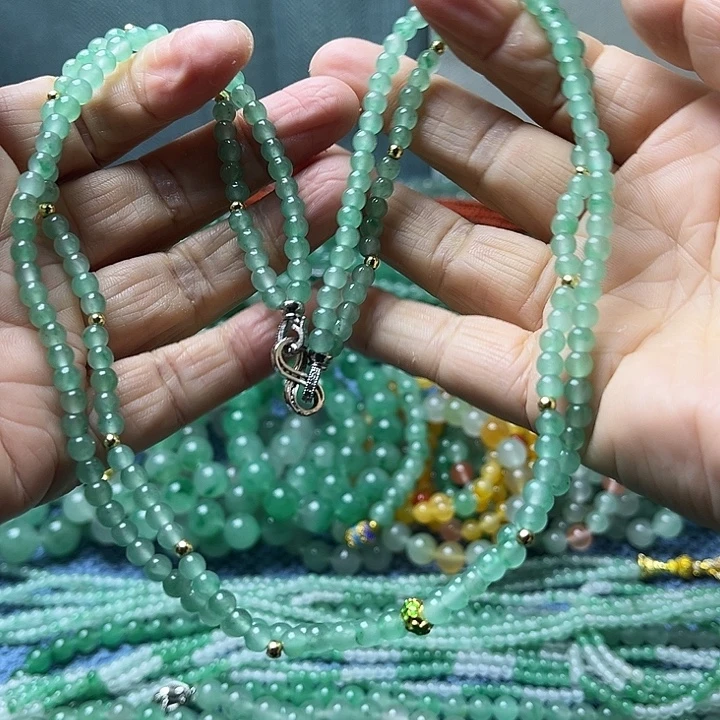 石英质玉合金项链卡4.5