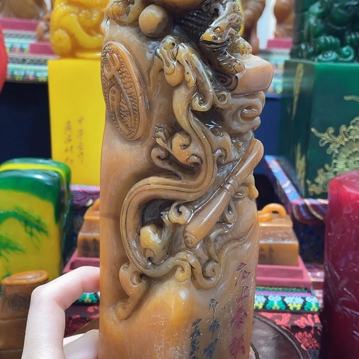 寿山石印石篆刻印章引首章闲章姓名章生日礼物