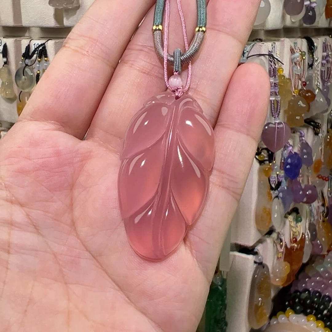 玛瑙/玉髓未镶嵌吊坠(赠链)