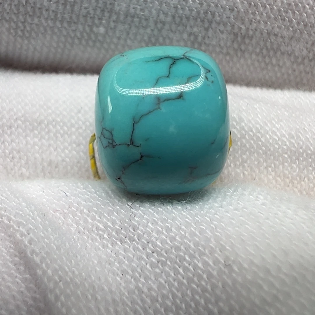 绿松石未镶嵌配饰9.5×8.2