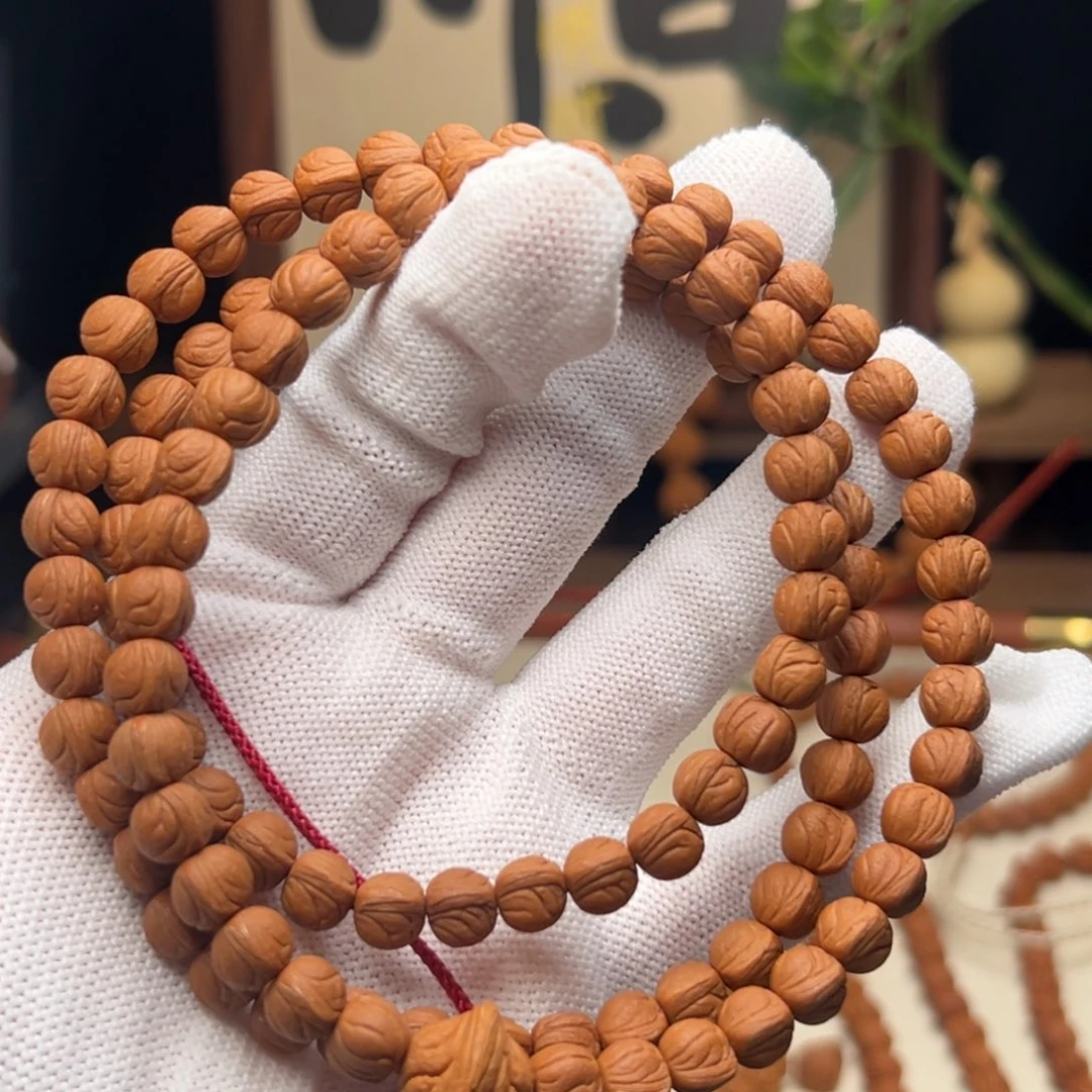 赤***刀木质类陕西龙纹桃核