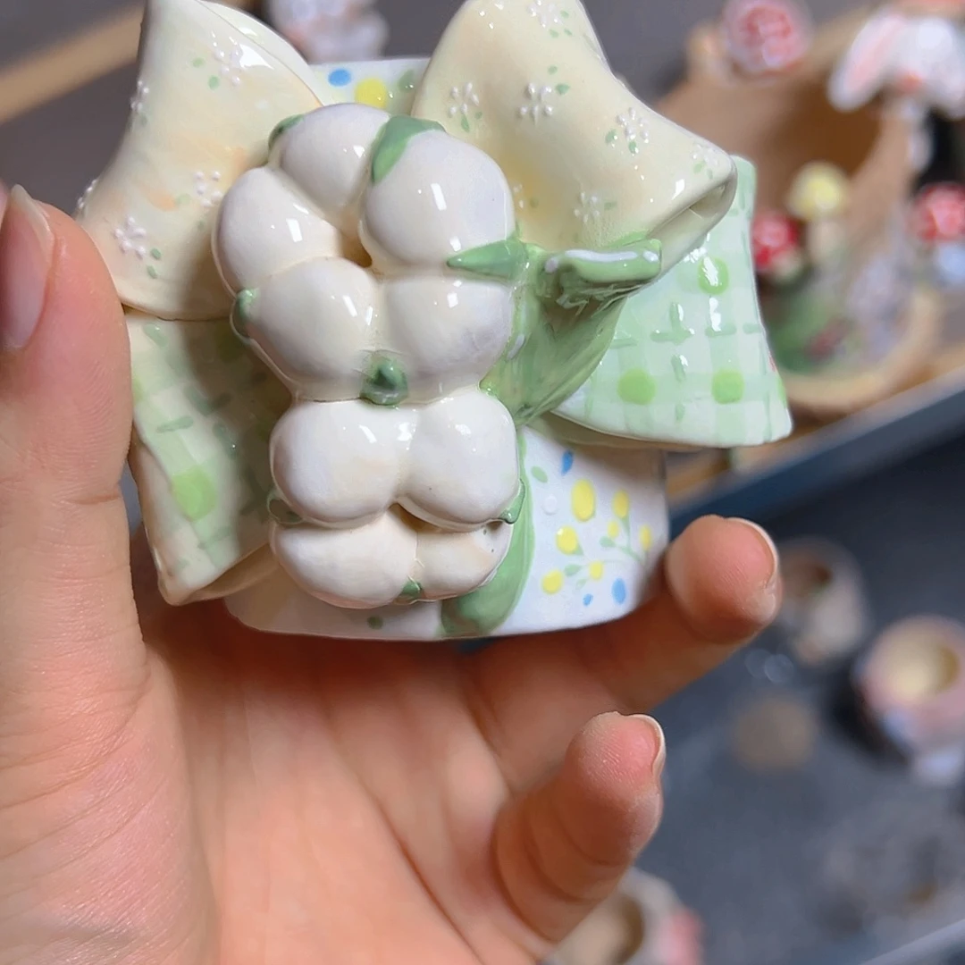 老梧家的手工多肉花盆