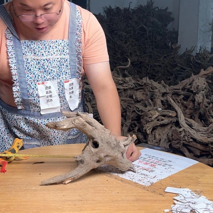 木302017 鱼缸造景根雕作品111