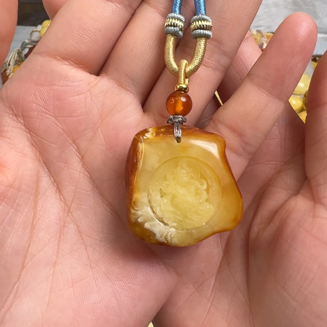 蜜蜡未镶嵌裸石蜜蜡