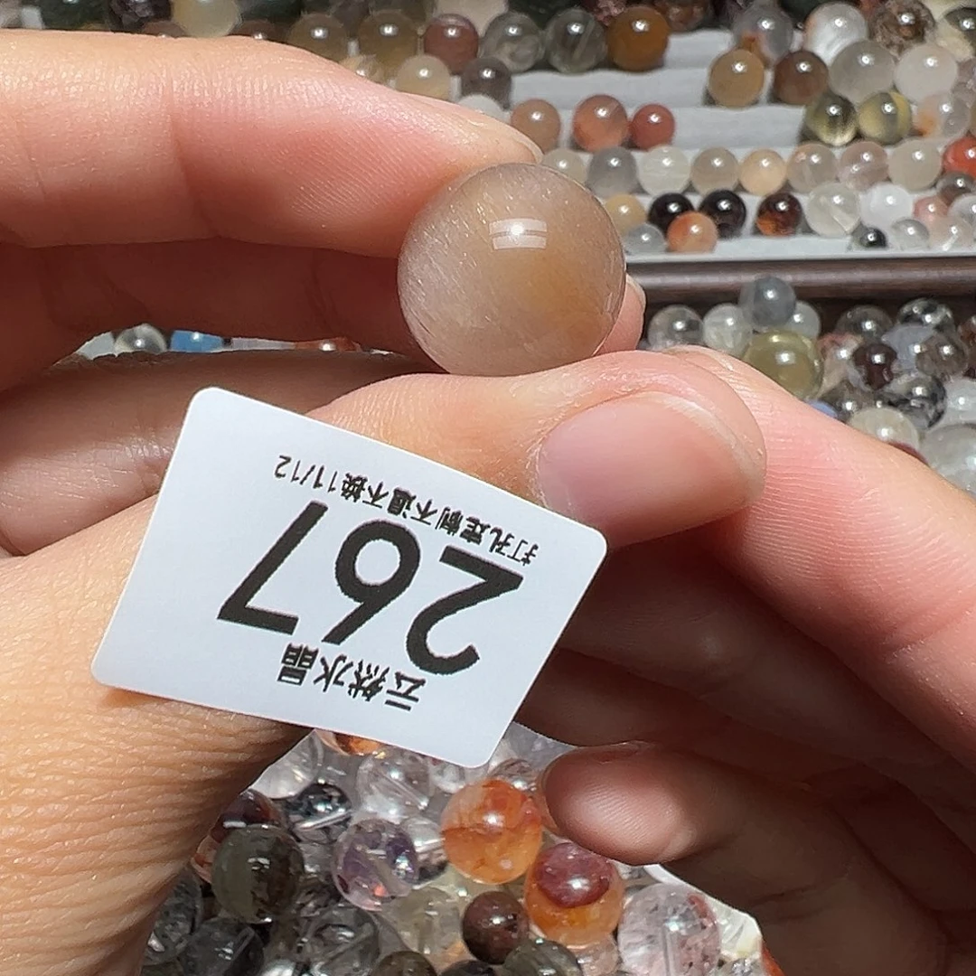 惊***蛰水晶珠宝半成品未镶嵌