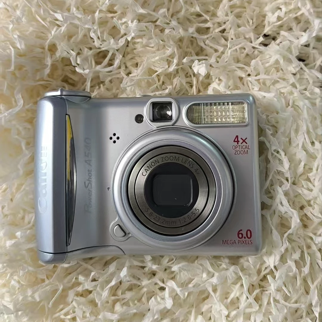 95新 Canon/佳能 A540银色600万像素4倍变焦