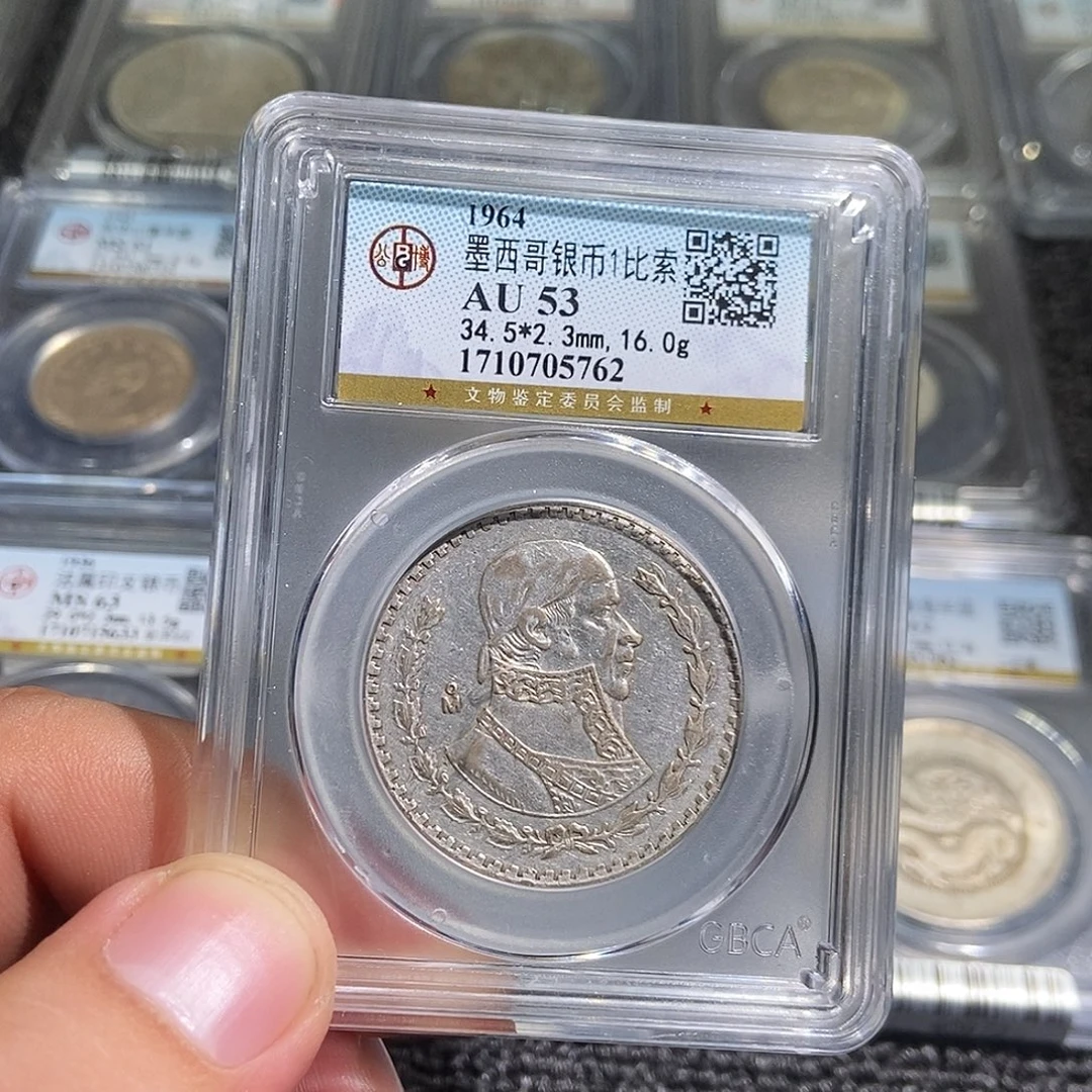 银大头墨西哥一比索5762