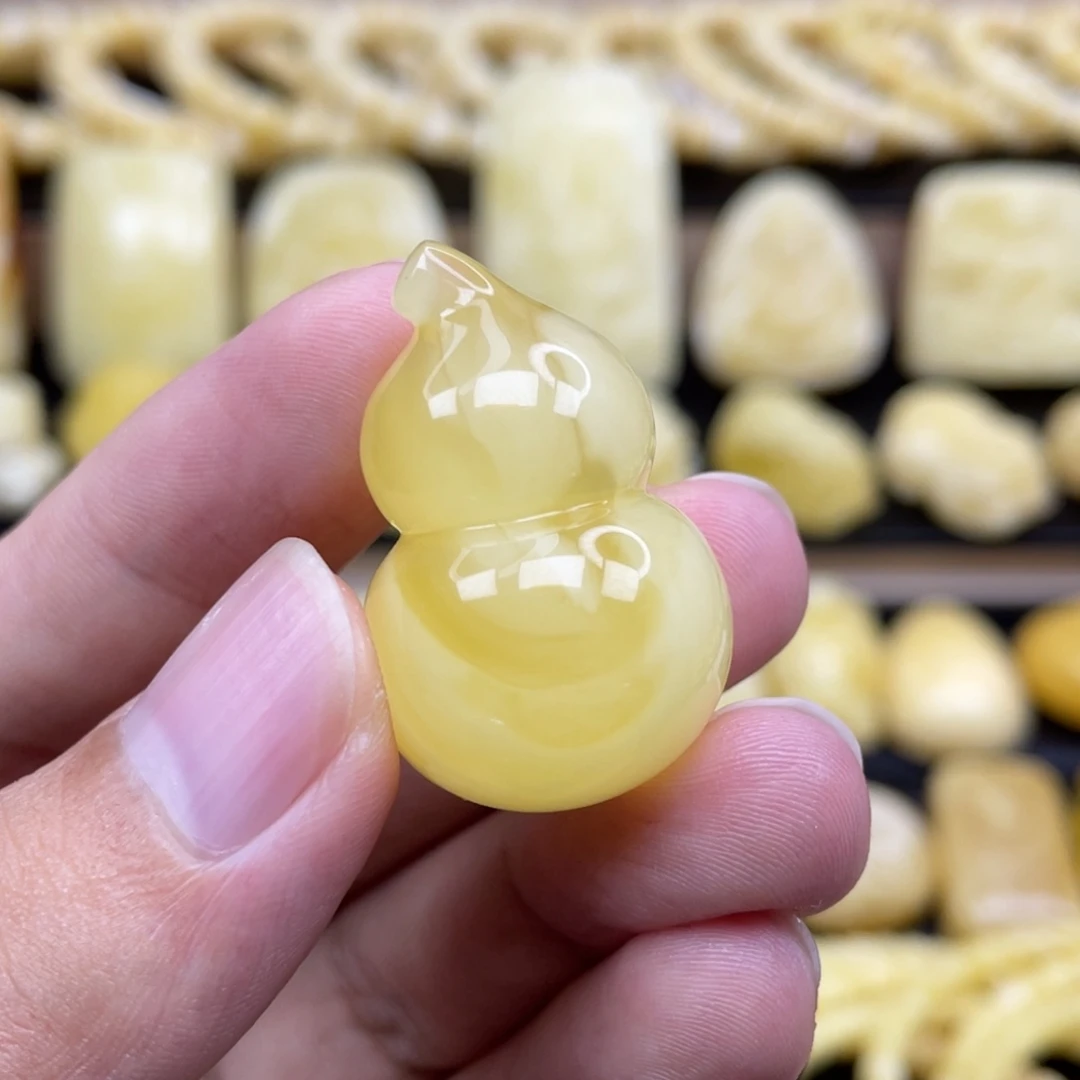 琥珀未镶嵌裸石琥珀蜜蜡