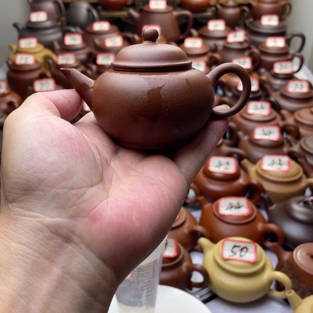 茶壶紫砂宜兴紫砂半手工