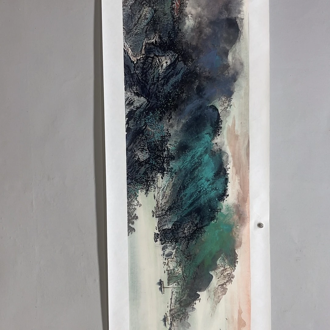 国画李建文180/50泼墨泼彩