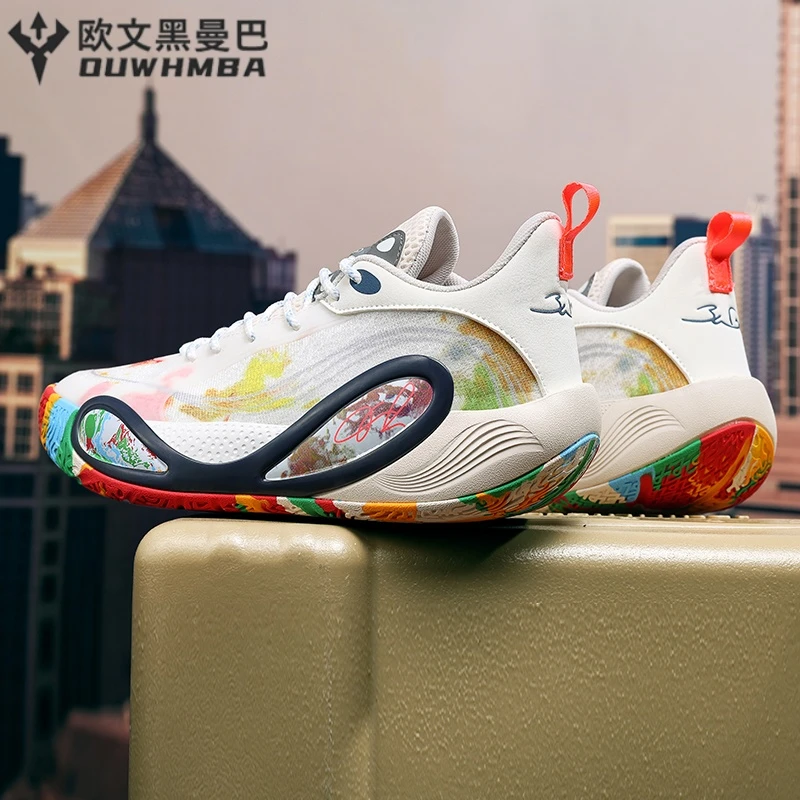 欧文黑曼巴男鞋2025新款男款篮球鞋学生减震耐磨打篮球专用球鞋