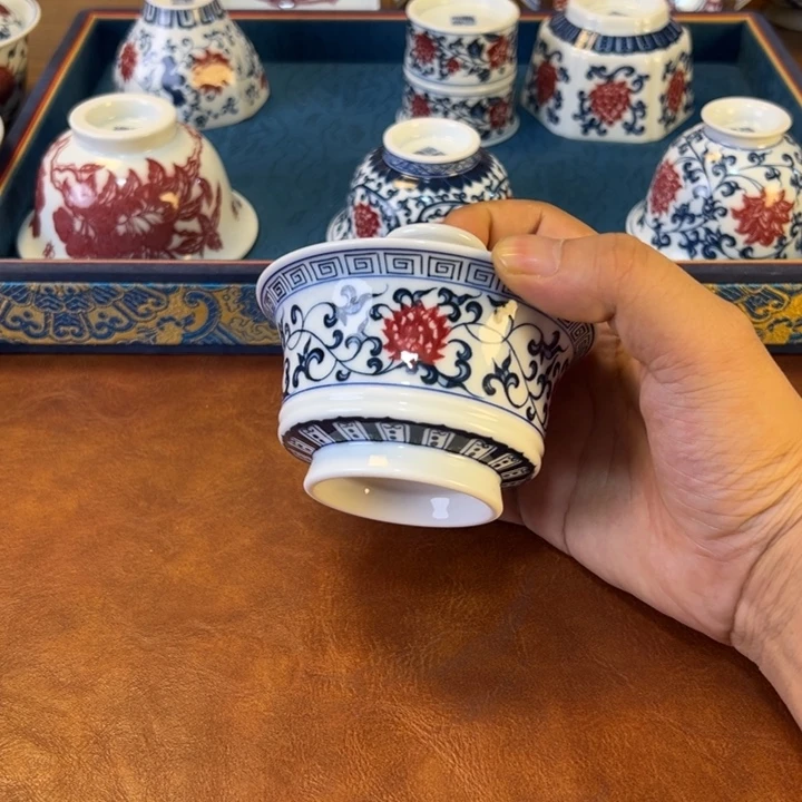 摆件景德镇茶器百宝箱