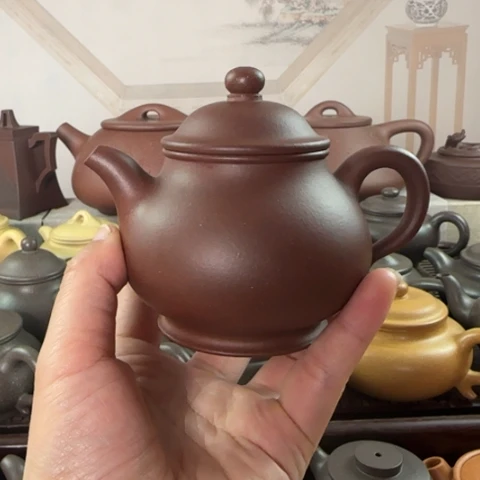 紫砂茶壶底槽清料180cc