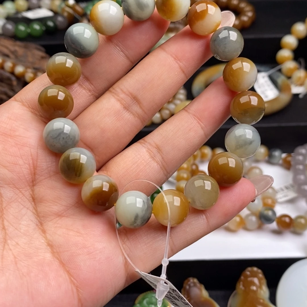 早***国手串未镶嵌和田玉