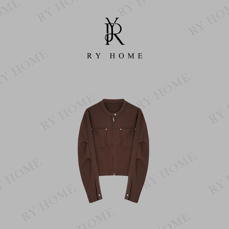 【容雨RYHOME】早秋复古风时尚感外套253W2385