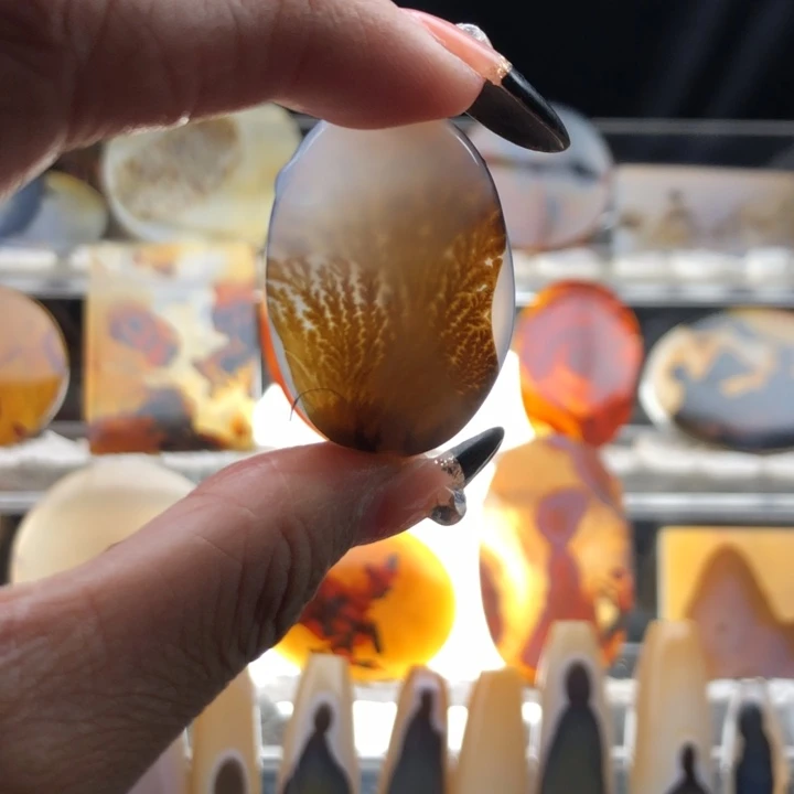 玛瑙/玉髓颈饰未镶嵌125