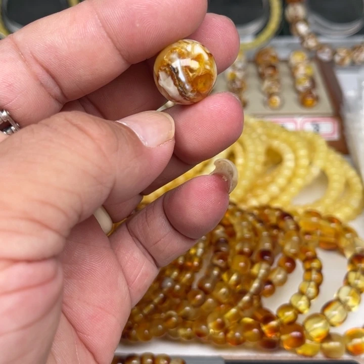 琥珀未镶嵌裸石08号