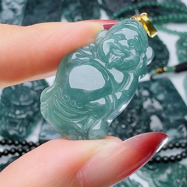 颈饰未镶嵌翡翠多样性发其一