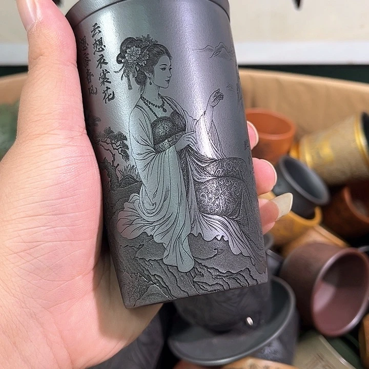 茶杯紫砂全手工紫砂主人杯