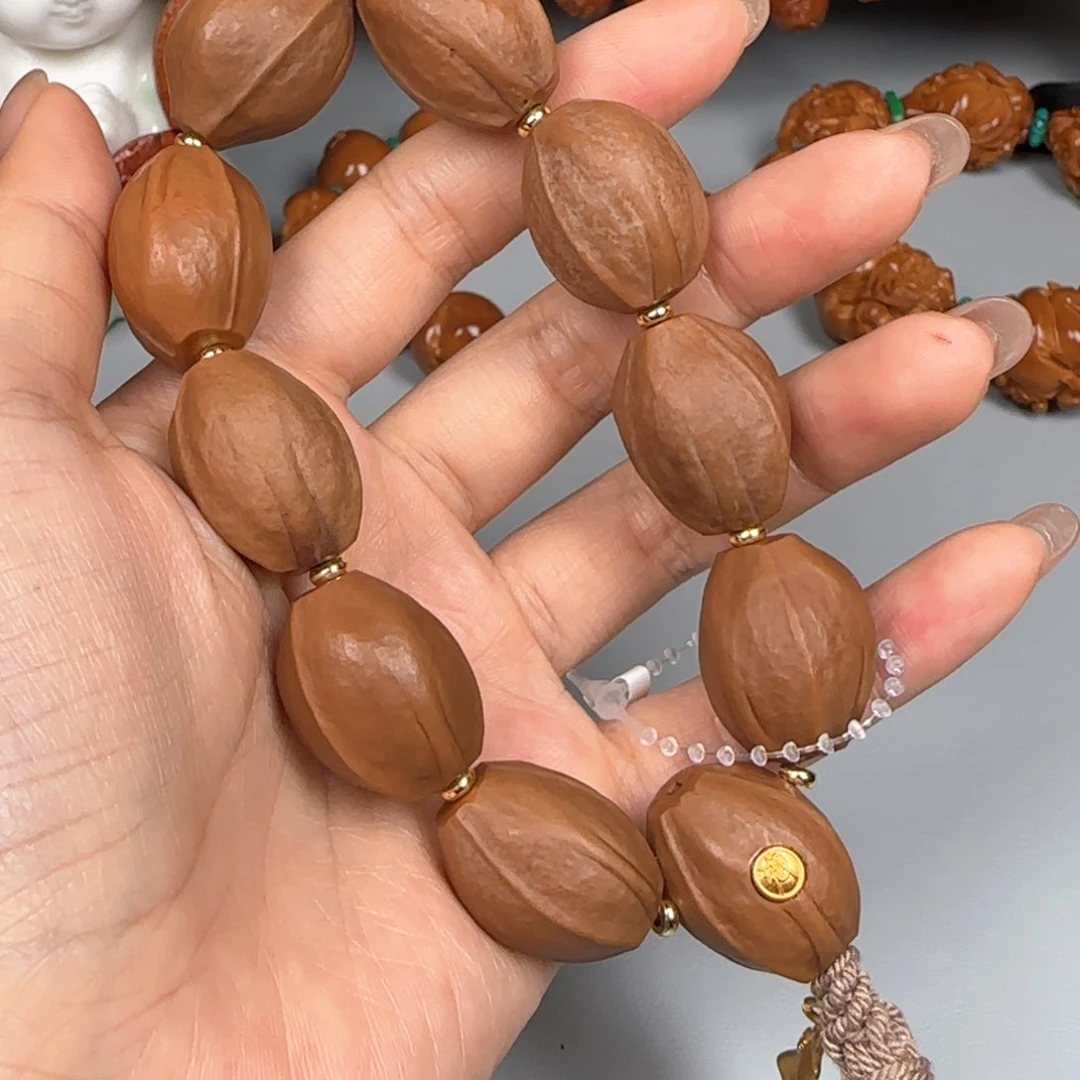 吊坠橄榄核铁核素串