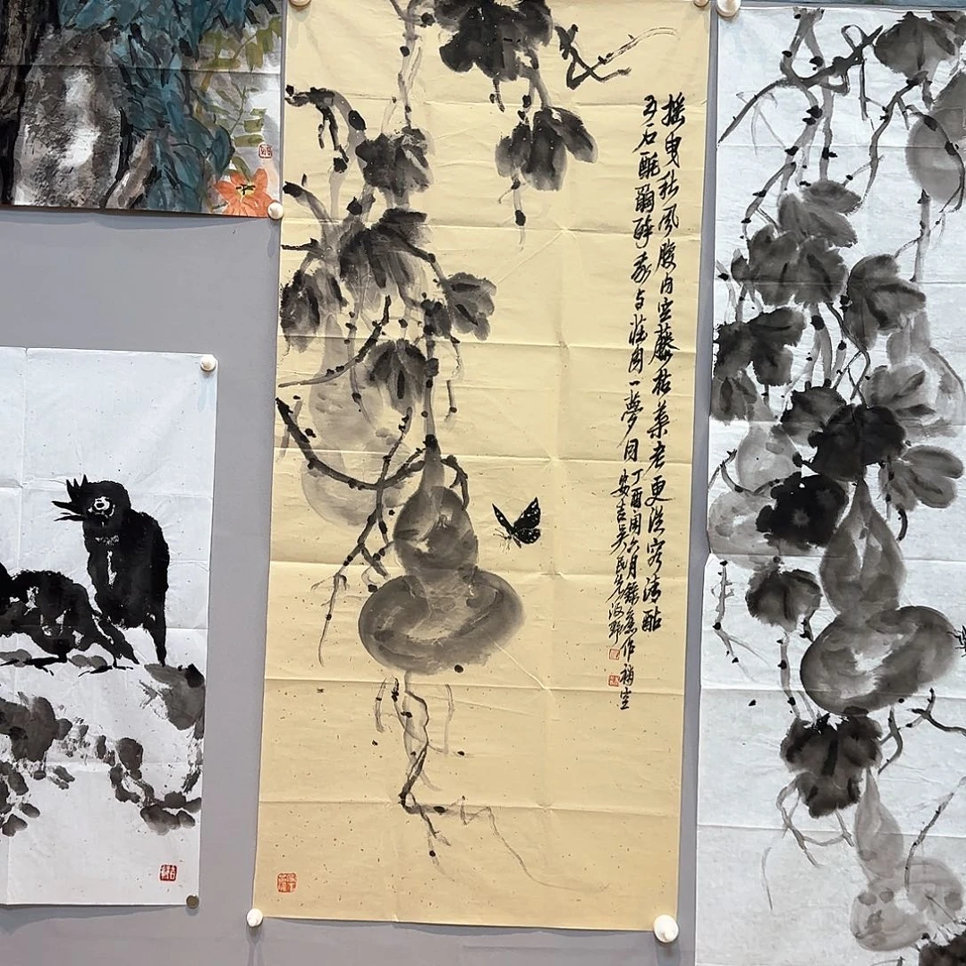 甘***公国画吴老师国画作品